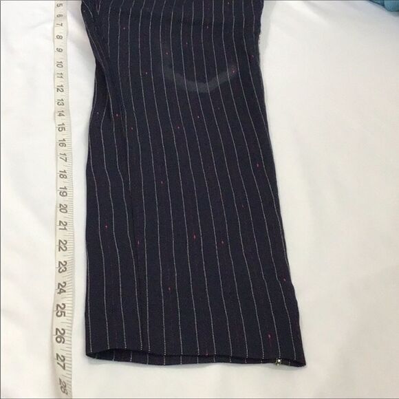 Zadig & Voltaire Navy Myrtille Porta Stripes Pull-On Pants New With Tag Size 38 - Picture 10 of 13